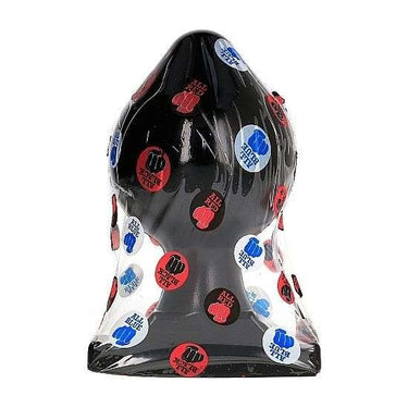 Buttplug All Black in PVC, Morbido e Flessibile, Vari Misure